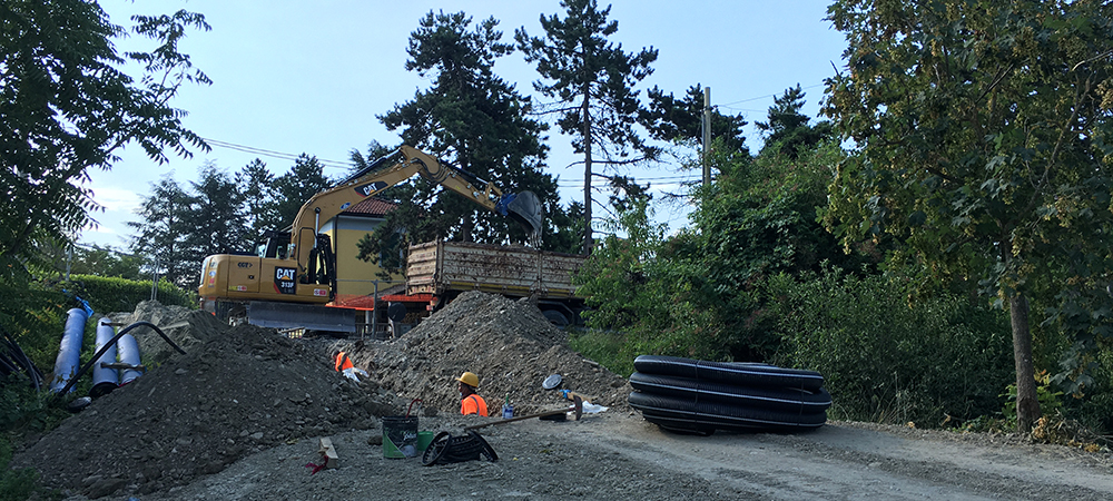 Greenway nel vivo i lavori di recupero | Greenway: restoration works underway.