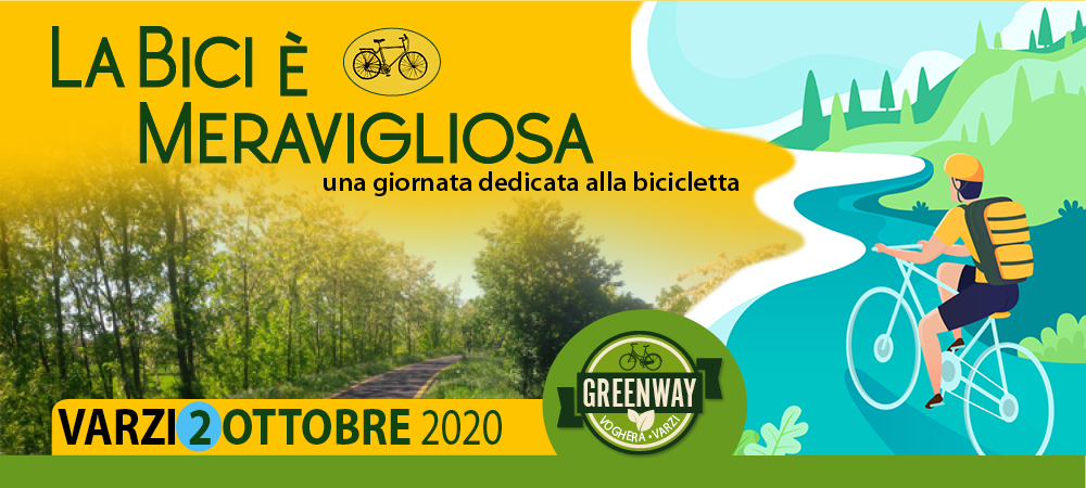 La bici è meravigliosa Greenway Voghera Varzi 2 ottobre | The Bicycle is Wonderful” – Voghera–Varzi Greenway, October 2