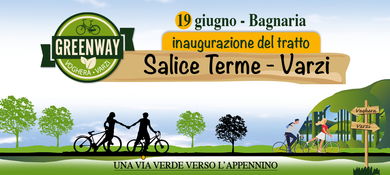 Inaugurazione della Greenway Voghera - Varzi | Inauguration of the Voghera–Varzi Greenway